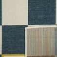 thumbnail image 5 of Ox Bay and Evette Rios Dora 5' x 7' Navy/White Checkered Indoor/Outdoor Area Rug, 5 of 9