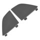 thumbnail image 3 of B63B-50-101 B63B-50-102 Cubierta del Ojo Gancho de Remolque Parachoques Inferior Delantero Coche Tapas Rejilla para 3 2017-2018, 3 of 10