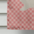 thumbnail image 4 of Hermelin Rabbit Pink Check Flag Canvas House Size, 4 of 4