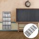 thumbnail image 4 of 1 organizador de teléfono móvil escolar, para armario, zapatos, bolsillos transparentes, colgador de pared., 4 of 6