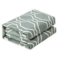 thumbnail image 3 of Nanshing Eustace 7 Piece Contemporary Geometric Comforter Set, Grey , King, 3 of 9