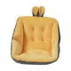 thumbnail image 3 of Cojín para silla de oficina, cojín de felpa para coche, sala de estar y hogar. Amarillo, 3 of 9