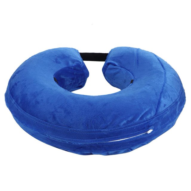 AMONIDA Pet Protective Collar, Inflatable Dog Cat Elizabeth Circle Cone Collar Soft Dog Cat Neck Protector For Small Dogs Cats