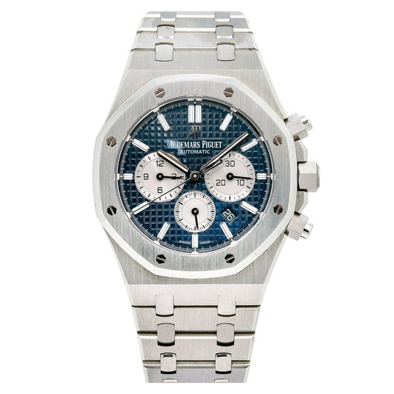 Pre-Owned Audemars Piguet Royal Oak Chronograph 41MM Blue Dial 26331ST