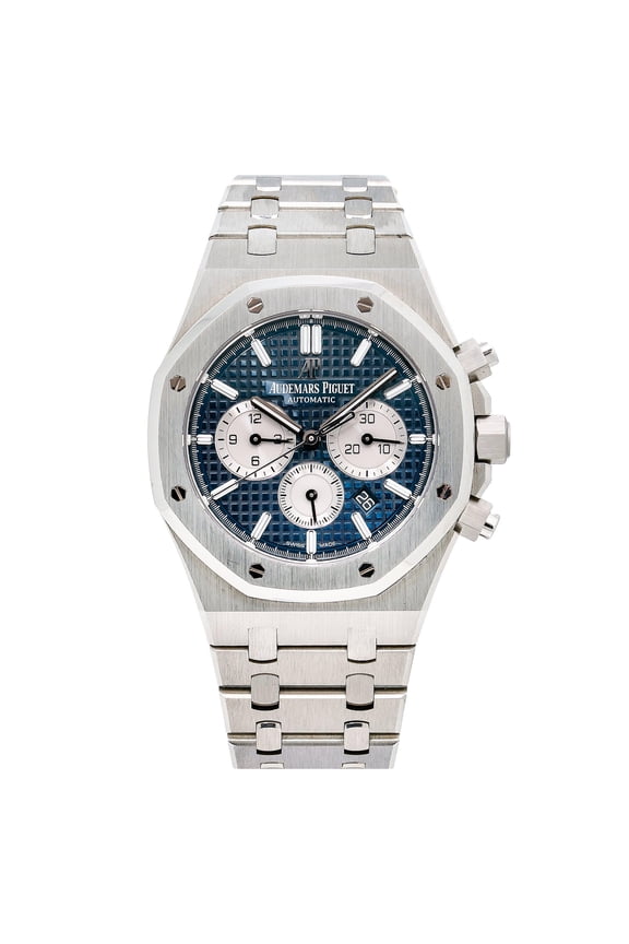 Pre-Owned Audemars Piguet Royal Oak Chronograph 41MM Blue Dial 26331ST