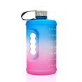 thumbnail image 1 of 2.2l Plastic Bottle Frosted Gradient Bouncing Cup Sports Bottle Space Cup, 1 of 2