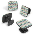 thumbnail image 2 of 4 Pcs Cabinet Handle Drawer Pulls Ice Cream Knobs with Screws Square Furniture Office Cabinet Knob Decoration, 2 of 7