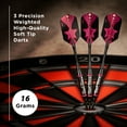 thumbnail image 6 of Viper Vanity Dart Diva Soft Tip Darts 16 Grams, 6 of 6