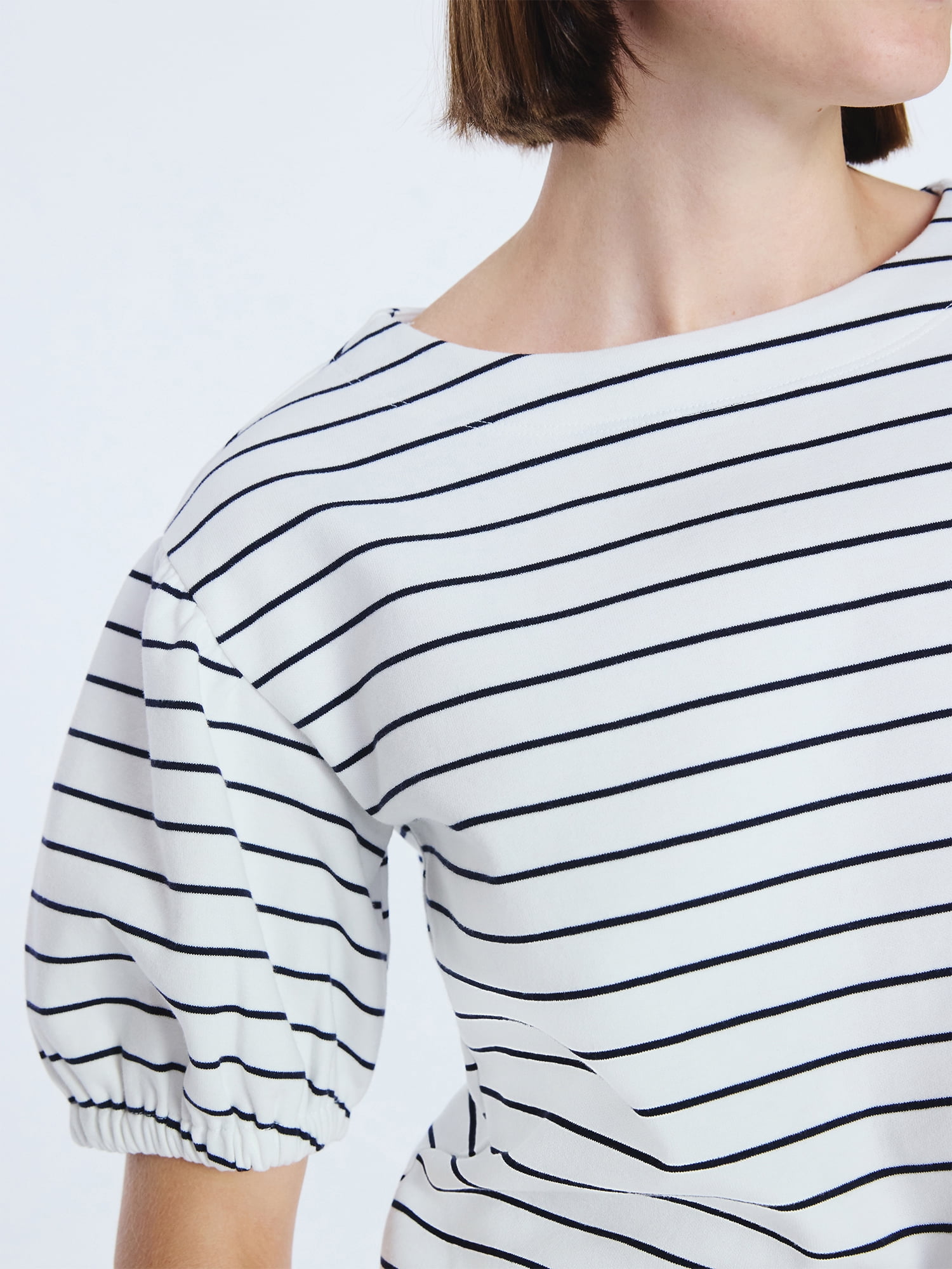 Free Assembly Women's Puff Sleeve Tee, Sizes XS-XXL