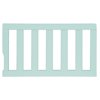 Dream On Me Convertible Crib Toddler Guard Rail in Mint, Converts Cribs to Toddler Beds