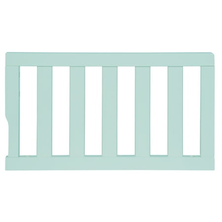 Dream On Me Convertible Crib Toddler Guard Rail in Mint, Converts Cribs to Toddler Beds