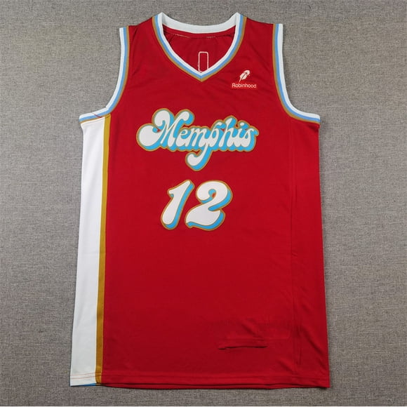 American embroidered jersey Grizzlies No. 12 Ja Morant basketball uniform jersey