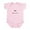 Petal Pink, variant on CafePress - I Love Foxhounds Infant Bodysuit - Baby Light Bodysuit, Size Newborn - 24 Months