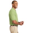 thumbnail image 3 of Port Authority K420 Mens Heavyweight Cotton Pique Polo T-Shirt, Pistachio - 3XL, 3 of 6