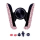 thumbnail image 2 of Moyic Soporte de teléfono para coche para mujer, diamantes de imitación montados en el vehículo, Clip incrustado, soporte con purpurina, soporte Videojuegos y accesorios Rosado, 2 of 6