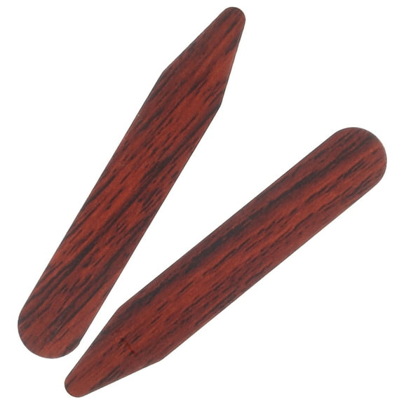 ROSENICE Collar Stability Wood 2Pcs 2.36X0.39X0.04In