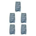 thumbnail image 1 of relayinert Long Leg Warmers Fashionable And Functional Stay Warm Skin Friendly Winter Plush Over Knee Socks light blue 5Set, 1 of 6