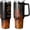 Firemen Tumbler, variant on Dad Father's Day Gifts 40 Oz Tumbler with Handle and Straw, Papa Grandpa Laser Stainless Steel Insulated Cup Water Bottle, Best New Dads Gift for Men (1PC)