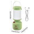 thumbnail image 3 of MMJ Portable Camping Lamp Bedside Night Light with Handle Rechargeable for Bedroom Outdoor Tent 8.7x3.1x2.9in, 3 of 6