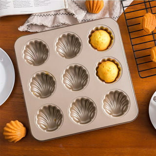 20 Even Madeleine Shell Silicone Madeleine Cookie Mold 100% Platinum  Silicone Shell Biscuits Cake Bakeware Tools