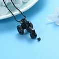 thumbnail image 4 of Stainless Steel Tractor Funeral Cremation Urn Pendant Necklace for Cremation Ashes Urn Lockets Necklace  for Ashes of Loved One Memorial Jewelry, 4 of 5