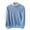 Light Blue, variant on Mens Sweaters Slim Fit Round Neck Long Sleeve Plain Pullover Sweaters Stretchy Casual Fall Winter Tops (XL, Yellow)