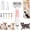 Pink, variant on 3 in 1 Pet Hair Dryers and Comb Brush, Dog Dryer Blow Grooming Cat, Three Heat Modes, Detachable Nozzles, Quick-Clean Slicker Home Bathing, Small to Large Breeds