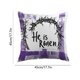 thumbnail image 3 of Funda de almohada de Pascua para cojín de sofá | Funda de almohada decorativa de conejo y huevo de primavera | Funda de cojín festiva para la decoración del sofá y la cama, 3 of 6