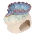thumbnail image 1 of Calentador De Cera De Vela, Calentador De Aceite De Fragancia De Candelita, Patrón De Textura De Grieta De Hielo, Forma De Elefante Estable Para Oficina En Casa, 1 of 7