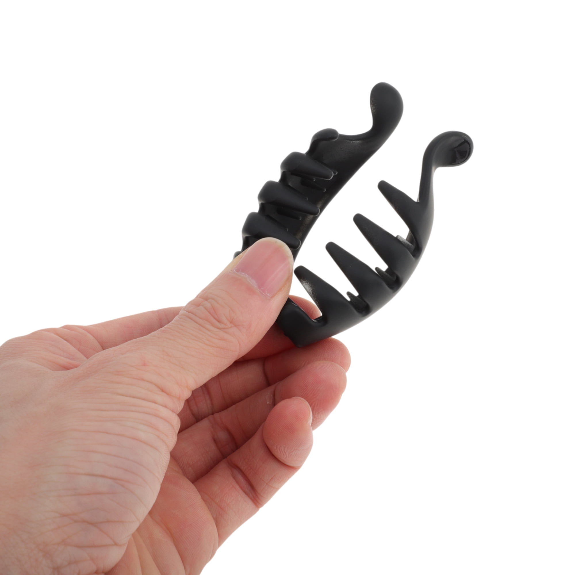 Unique Bargains Grace Banana Hair Clips for Home 1 Pc - ideal for Use and Styling Black