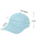 thumbnail image 3 of Toddler Baseball Hat Cute Blue Baseball Hat Toddler Breathable Cycling Toddler Hats Boys One Size Kids Clothes, 3 of 5