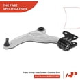 thumbnail image 3 of A-Premium Front Left Lower Control Arm with Ball Joint Compatible with Ford Edge 2015-2022 Lincoln MKX 2016-2018 Replace# F2GZ3079B, F2GZ3079C, 3 of 8