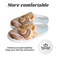 thumbnail image 6 of Wukai Beach Starfish Shell Print Women's Indoor Bedroom Slipper Slip On Shoes, Unisex House Shoes with Anti-Skid Sole for Men, Gift for Women Men-11, 6 of 7