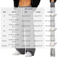 thumbnail image 3 of CQONEPT Big and Tall Straight Leg Pants for Mens Casual Work Lightweight Breathable Pant Drawstring Fall Winter Outdoor Trousers with Pockets Gray L, 3 of 7