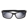 thumbnail image 3 of Anteojos de Sol Panama Jack Silver Flash Wayfarer 56mm Negro, 3 of 6