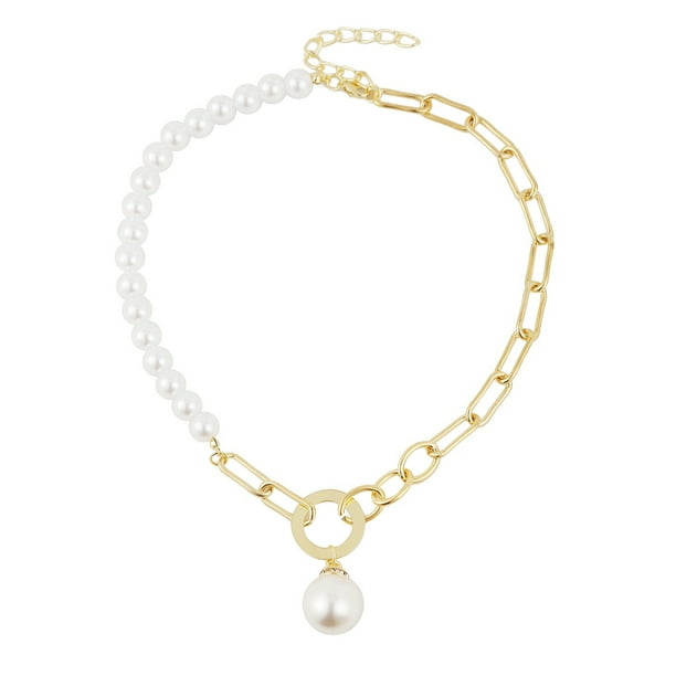 Collar para mujer, joyería para mujer, joyería para mujer, collares de moda para mujer, collares de doble capa, joyería femenina, regalos navideños. Un collar.