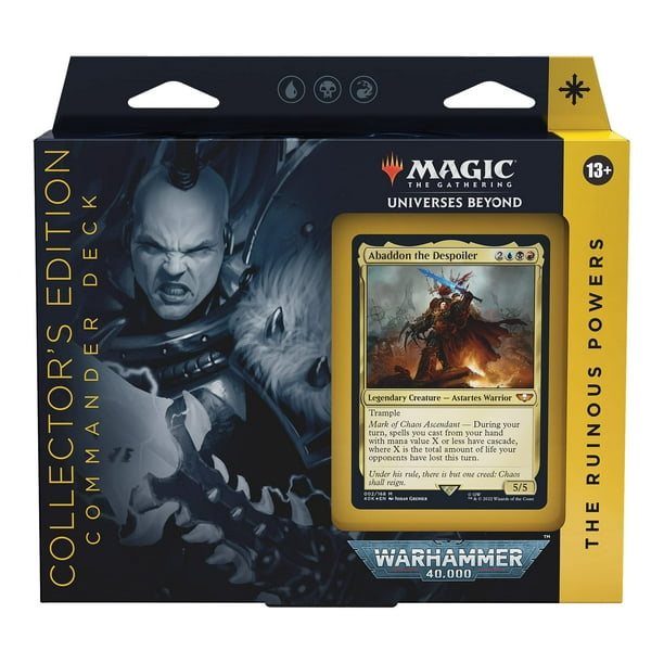 mtg warhammer 40k commander decks collector's edition Are still available? MTG: Dominaria United, Warhammer 40K,