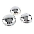 thumbnail image 2 of NS Motorcycle 3pcs Front Axle Nut Cover Axle Caps for Harley 1990-2017 FLS FLSS FLSTF FLSTFB FLSTFBS, Chrome, 2 of 5