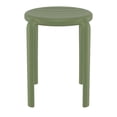 thumbnail image 3 of Compamia Tom Resin Dining Stool in Olive Green finish, 3 of 4