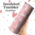 thumbnail image 5 of Easter Bunny tumbler with Lid and Straw,Rabbit Love Gifts For Women Girls,20 Oz Bunny Coffee Mugs Water Bottles Wine Drinking Glasses, 5 of 6