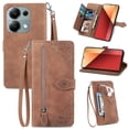 thumbnail image 2 of ETFAST Wallet Multi Card Slot Flip Zipper Leather Case For Redmi 13C 12C 11A 10 C 10A 9A 9C 9i Redmi 12 A1 Plus 11Prime A1 A2 A3 Turbo3 Leather Phone case, 2 of 10