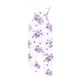 thumbnail image 4 of FAHXNVB Girl's V Neck Sleeveless Jumpsuits Cute Graphic Print Spaghetti Straps Long Pants Fashion Casual Rompers With Pockets 5-14 Years, 4 of 5
