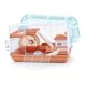 thumbnail image 1 of Jaula para hámster con para esconderse, comedero portátil con rueda de correr, hogar para animales pequeños, casa para hámsteres y cobayas. Naranja, 1 of 8