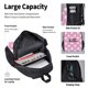 thumbnail image 4 of Balery Pink And White Polka Dot Mochila Escolar 3 en 1 para Niños - Mochila Resistente con Lonchera Térmica y Estuche - Mochila Escolar para Niños y Niñas, 4 of 7