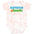 thumbnail image 3 of Inktastic Electrician in Training Boys or Girls Baby Bodysuit, 3 of 5
