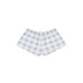 thumbnail image 6 of Forever 21 Deer Graphic Tee & Plaid Shorts Pajama Set, Color-Powder Blue/Ivory, Size-L, 6 of 6