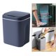 thumbnail image 5 of bote de basura automático Contenedor de inductivo sin inteligente eléctrico incorporado de de carga USB con tapa para Cocina Oficina - 14L gris 14L gris oscuro Magideal bote de basura automático, 5 of 7