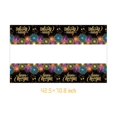 thumbnail image 1 of VONKY Black Gold New Year Party Decoration Props Paper Plates Paper Cups Paper Towels Tablecloths Disposable Tableware Set, 1 of 2