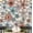 Peach (Plain Vinyl), variant on S4Sassy Removable Nature-Inspired Waterproof Wall Wrap, Finish Wallcover, Oversized Playful Florals Contact Paper For Walls, Cabinets, Dresser, Self Adhesive Vinyl Wallpaper Roll - Red (25"X 60")