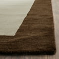 thumbnail image 4 of Safavieh Himalaya Cenric Solid Wool Area Rug, Beige/Dark Brown, 8'9" x 12', 4 of 11